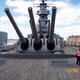 Turrets One and Two from the bow.